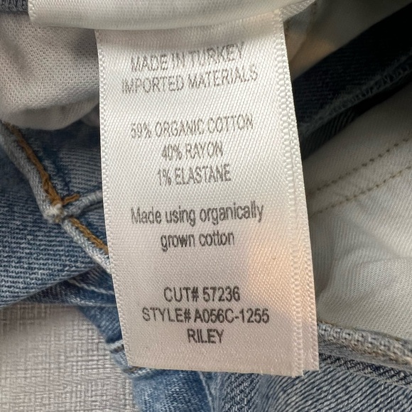 Agolde High waisted Cropped Riley jeans Size 26 - Picture 6 of 11